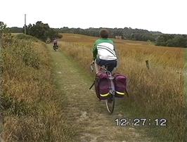 The track from Saunders' Hill to Vault Hill, heading towards Dunwich